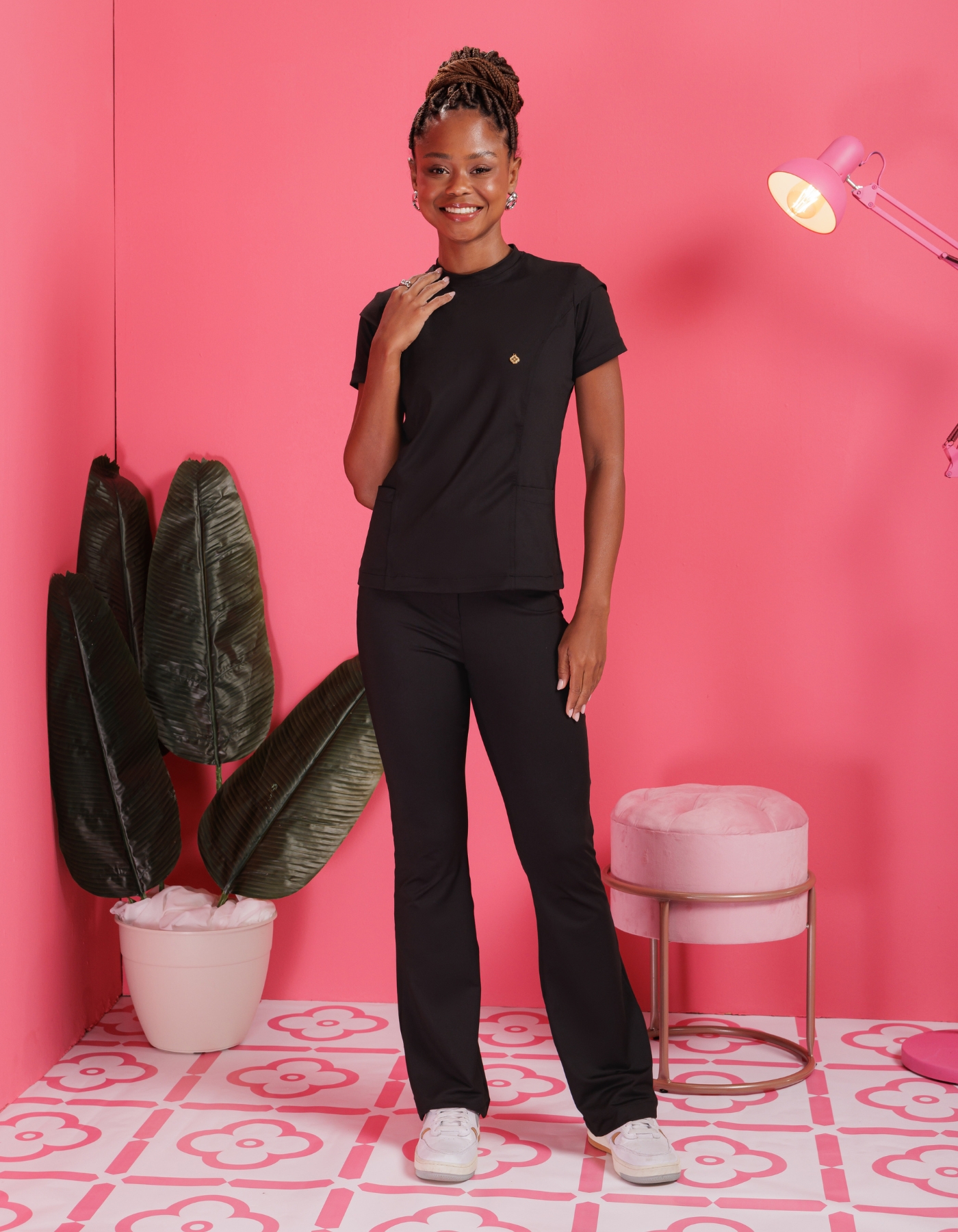 Scrub Feminino Maya Preto — foto 5