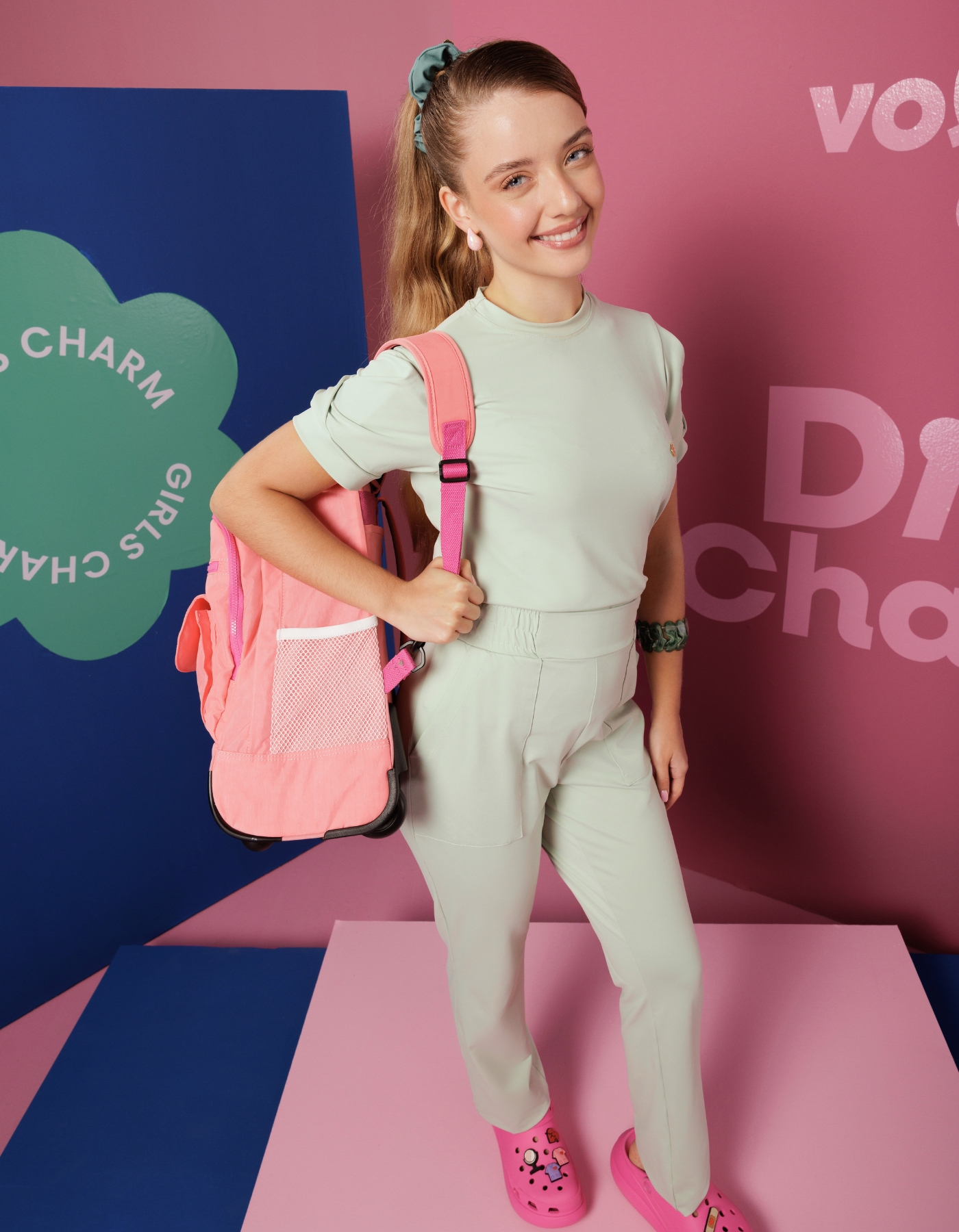 Scrub Feminino Melissa Verde Sage — foto 4