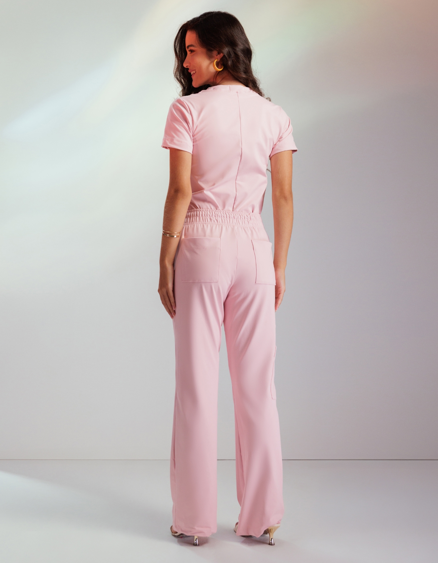 Scrub Feminino Zoe Rosé Sapatilha — foto 6