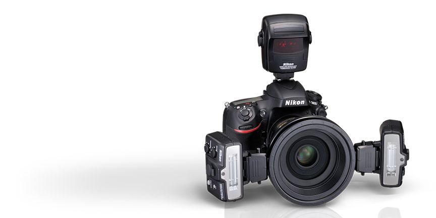Sistema de Flash Speedlight close-up sem fio Nikon R1C1 iluminação para close-up
