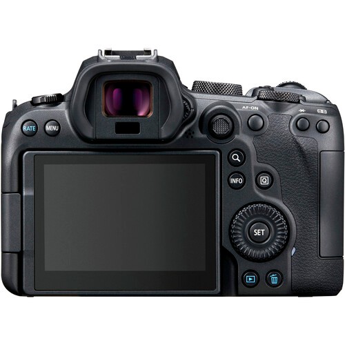 Câmera Canon EOS R6 Mark II Mirrorless Corpo com Adaptador Control Ring Mount EF-EOS R​