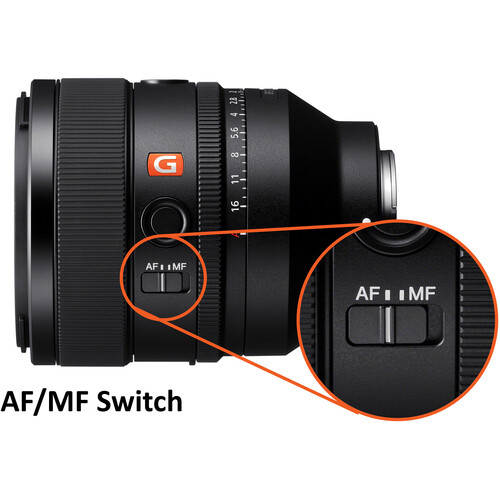 Lente Sony FE 50mm f/1.2 GM