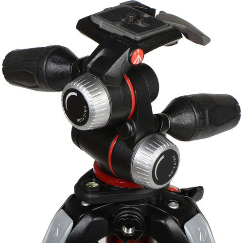 Tripé Manfrotto 055 Aluminum 3-Section Kit with 3-Way Head MK055XPRO3-3W