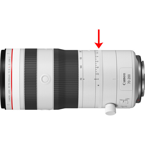 Lente Canon RF 70-200mm f/2.8 L IS USM Z Lens (White)