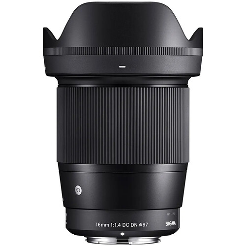Lente Sigma 16mm f/1.4 DC DN Contemporary para câmeras Canon EOS Mirrorless encaixe RF