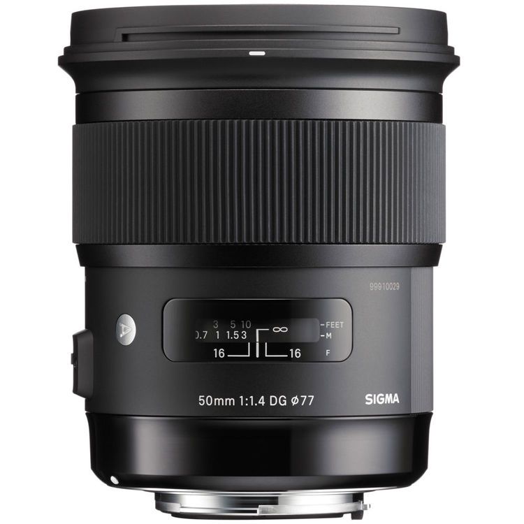 Lente Sigma 50mm f/1.4 DG HSM Art para Câmeras Canon EOS