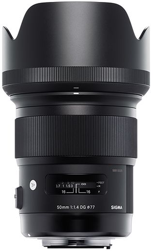 Lente Sigma 50mm f/1.4 DG HSM Art para Câmeras Canon EOS