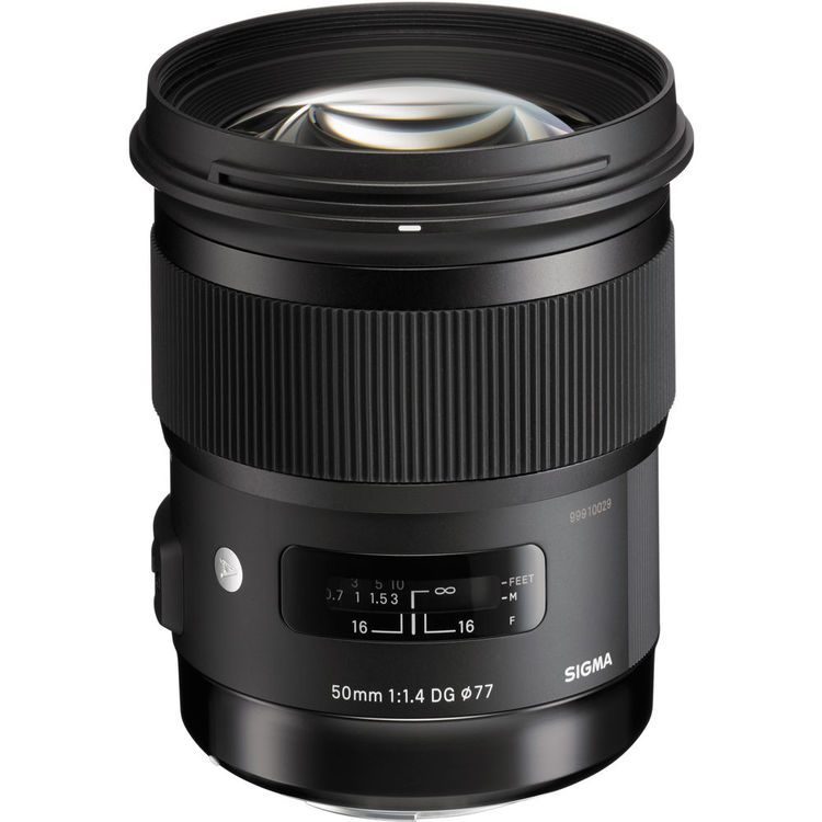 Lente Sigma 50mm f/1.4 DG HSM Art para Câmeras Canon EOS