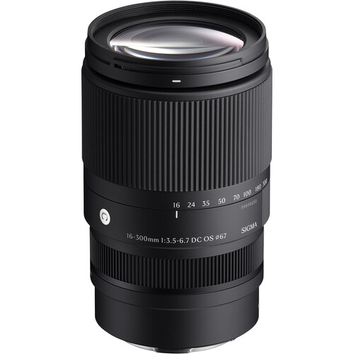 Lente Sigma 16-300mm f/3.5-6.7 DC OS Contemporary para câmeras Canon EOS Mirrorless encaixe RF