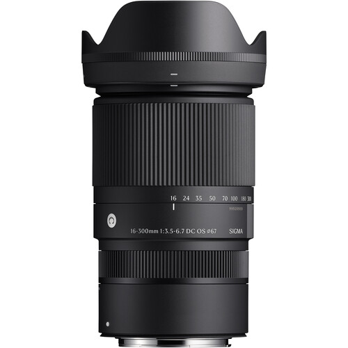 Lente Sigma 16-300mm f/3.5-6.7 DC OS Contemporary para câmeras Canon EOS Mirrorless encaixe RF