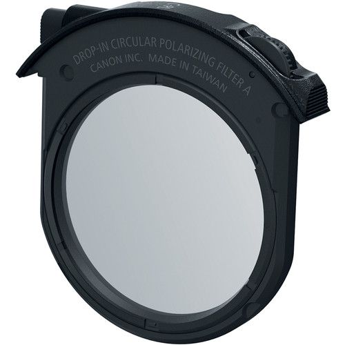 Adaptador Canon Drop-In Filter EF-EOS R com Filtro Circular Polarizador