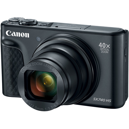 Câmera Canon PowerShot SX740 HS Preta