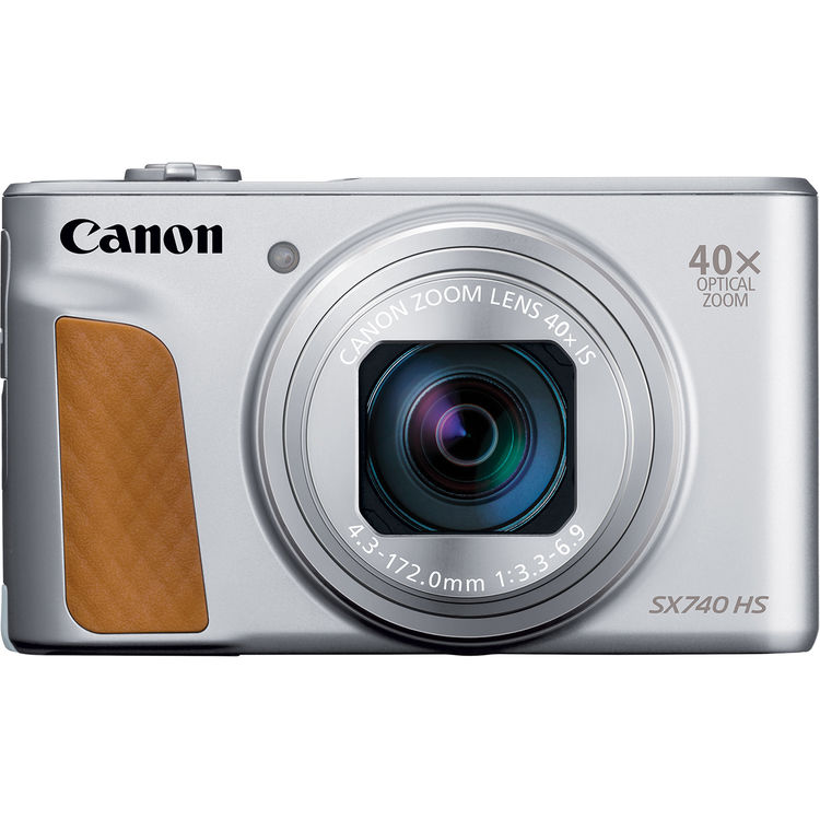 Câmera Canon PowerShot SX740 HS Prata
