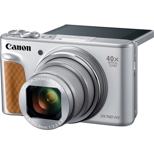Câmera Canon PowerShot SX740 HS Prata