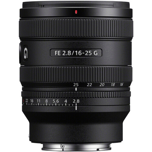 Lente Sony FE 16-25mm f/2.8 G