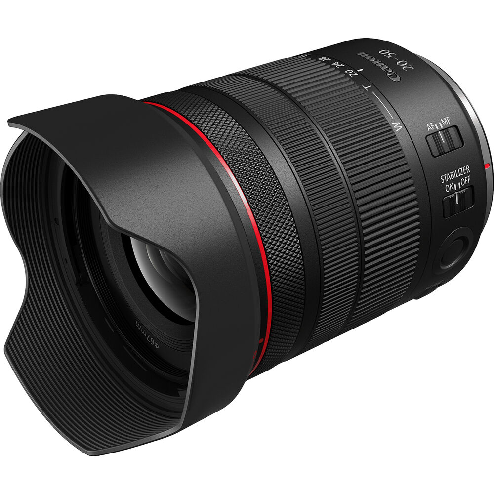 Lente Canon RF 20-50mm f/4 L IS USM PZ