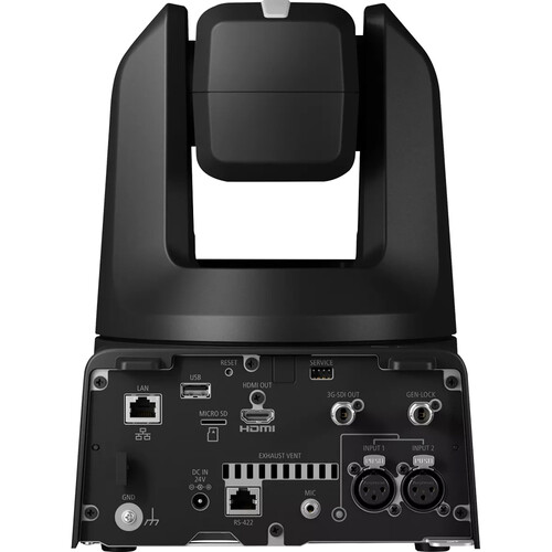 Câmera Canon CR-N500 4K NDI HX2 PTZ 15x Zoom (Satin Black)