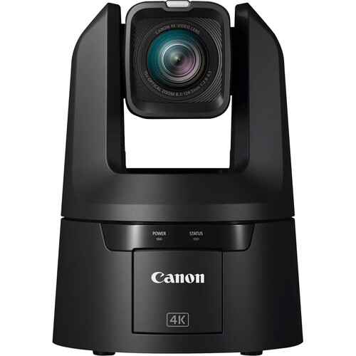 Câmera Canon CR-N500 4K NDI HX2 PTZ 15x Zoom (Satin Black)