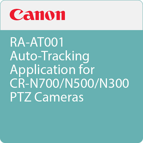 Aplicativo de Rastreamento Automático Canon RA-AT001 para Câmeras PTZ