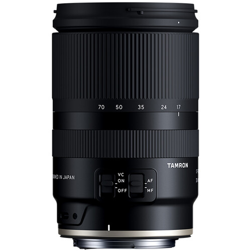 Lente Tamron 17-70mm f/2.8 Di III-A VC RXD para câmeras Canon EOS Mirrorless encaixe RF