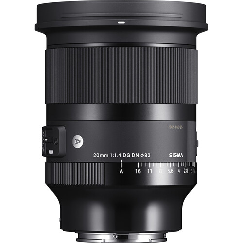 Lente Sigma 20mm f/1.4 DG DN Art para Câmeras Sony E