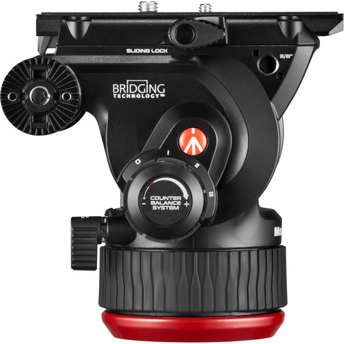 Cabeça Manfrotto 504X Fluid Video Head with flat base. MVH504XAH
