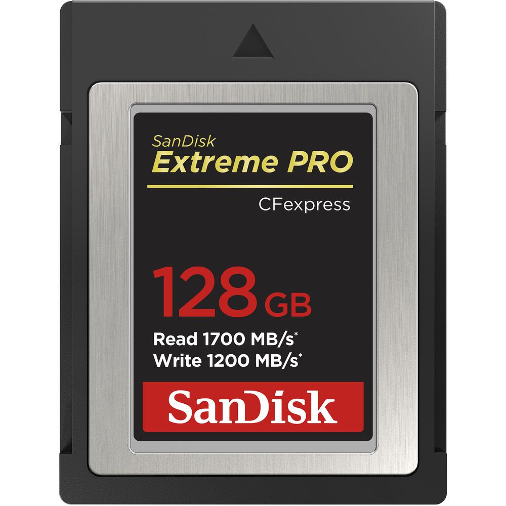 Cartão de Memória SanDisk 128GB Extreme PRO CFexpress Card Type B