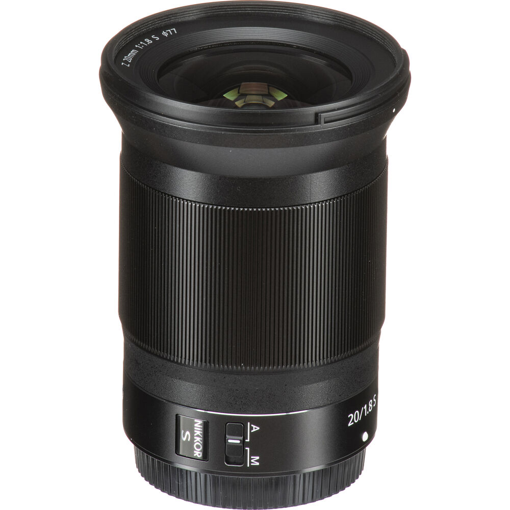 Lente Nikon NIKKOR Z 20mm f/1.8 S. Estoque Disponível. - Bella