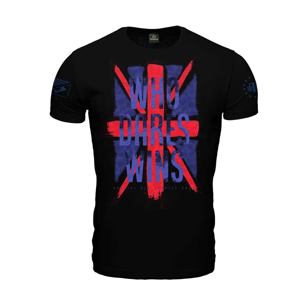Camiseta Masculina SAS Who Dares Wins Secret Box Team Six Brasil