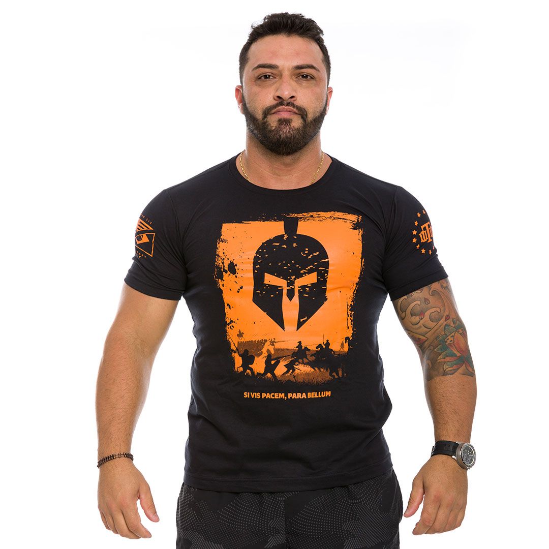 Camiseta Masculina Si vis Pacem Para Bellum Team Six Brasil