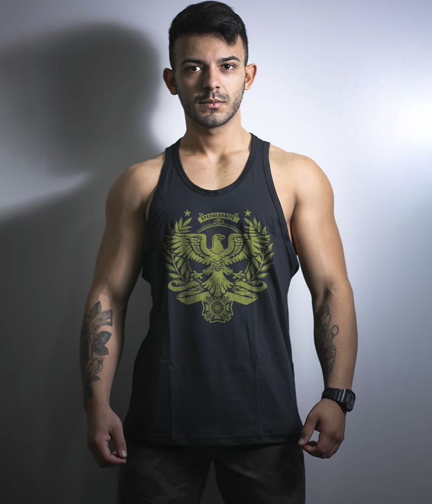 Camiseta Regata Spezialkräfte Masculina Team Six Brasil