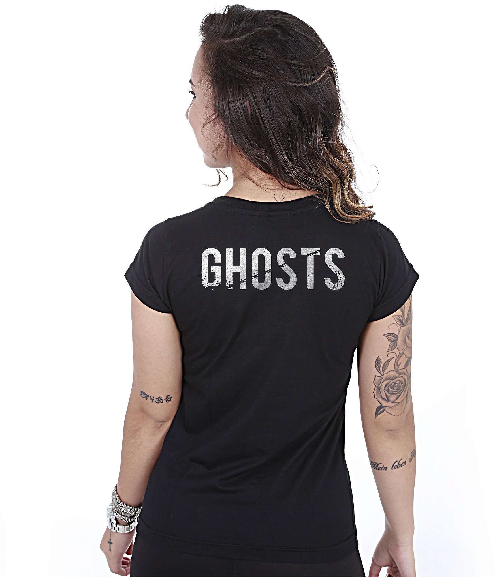 Camiseta Baby Look Feminina COD Ghosts Team Six Brasil