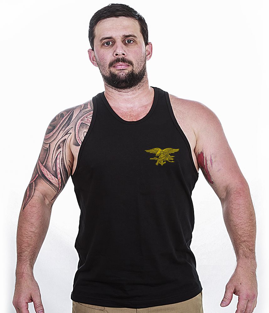 Camiseta Regata Original Navy Seals Masculina Team Six Brasil