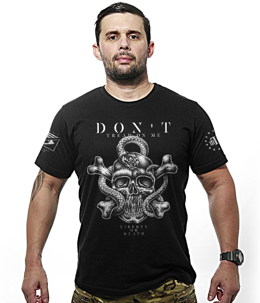 Camiseta Masculina Don't Tread On Me Team Six Brasil