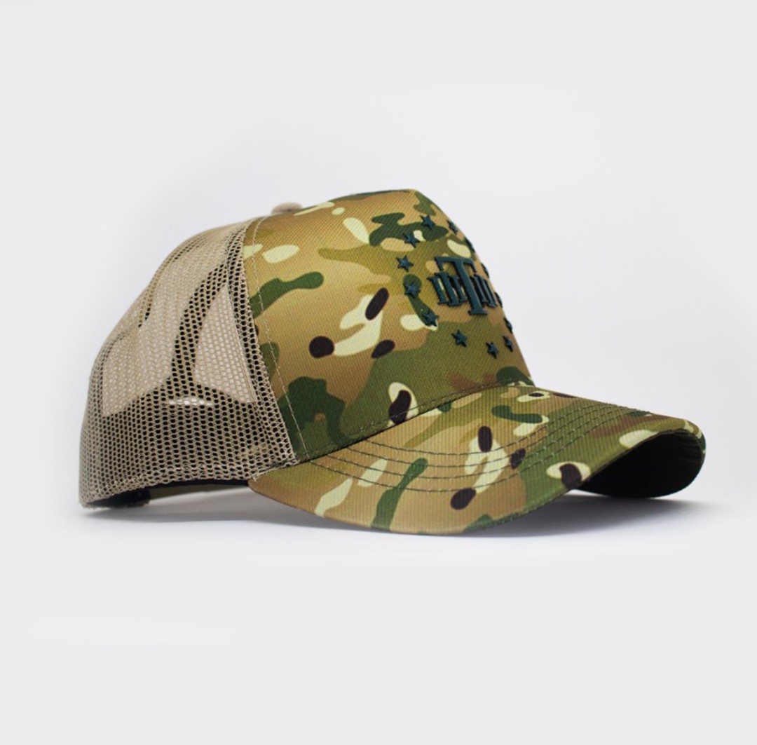 Boné Trucker Soldier Multicam Green Team Six Brasil
