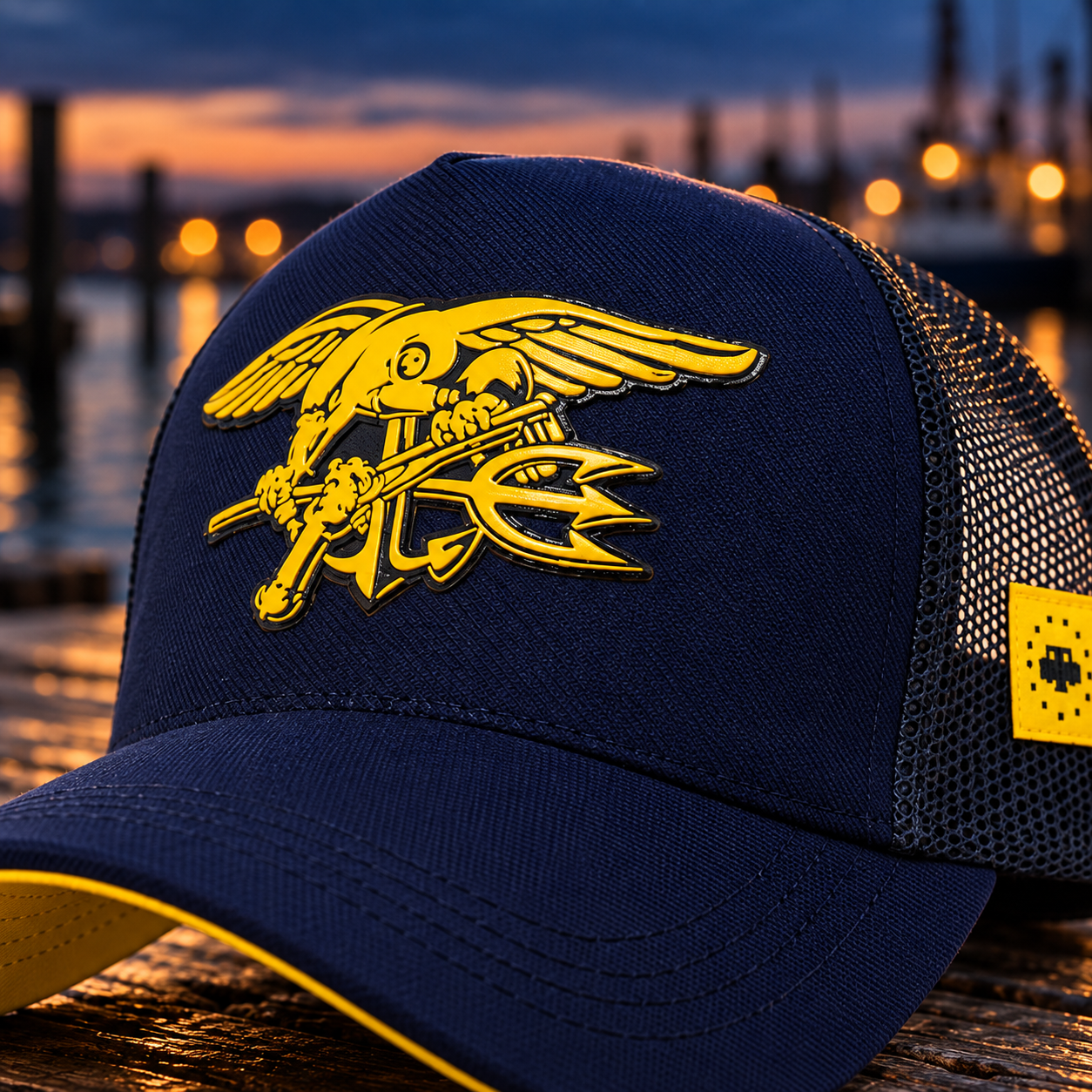 Boné Trucker Navy Seal