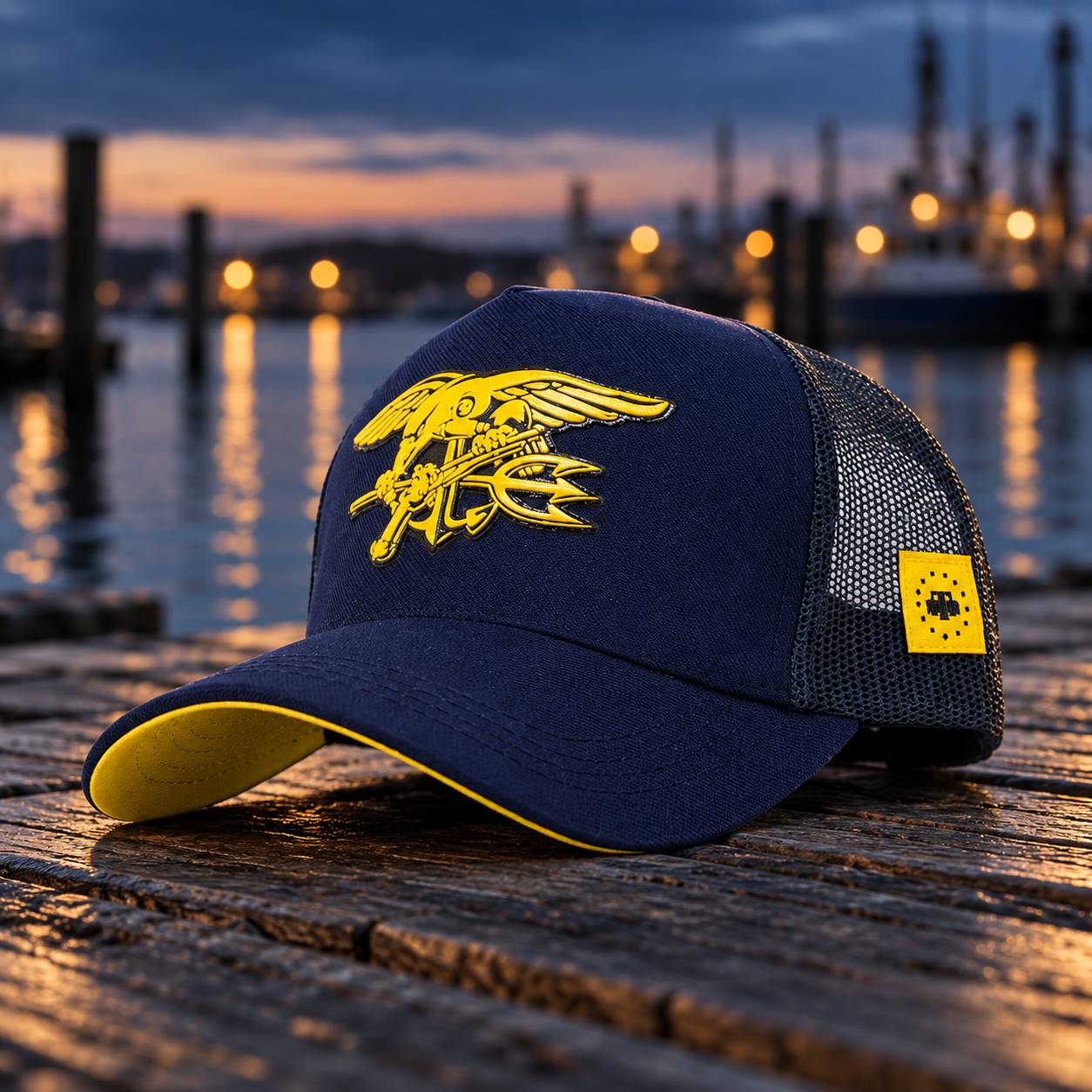 Boné Trucker Navy Seal