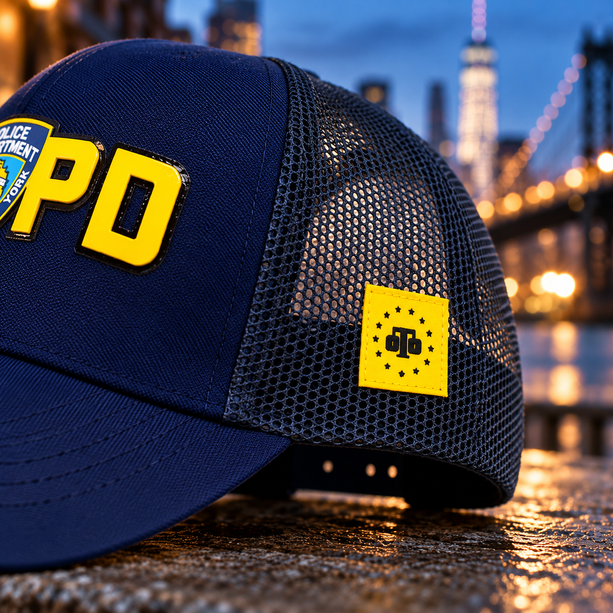Boné Trucker Team Six NYPD New York Police Department