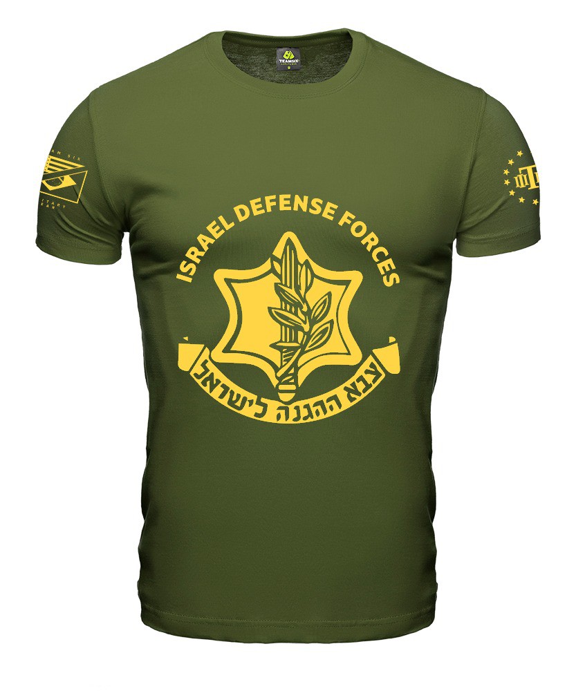 Camiseta Masculina Israel Defense Forces Secret Box Team Six Brasil