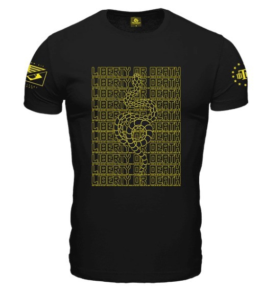 Camiseta Masculina LIBERTY OR DEATH Secret Box Team Six Brasil