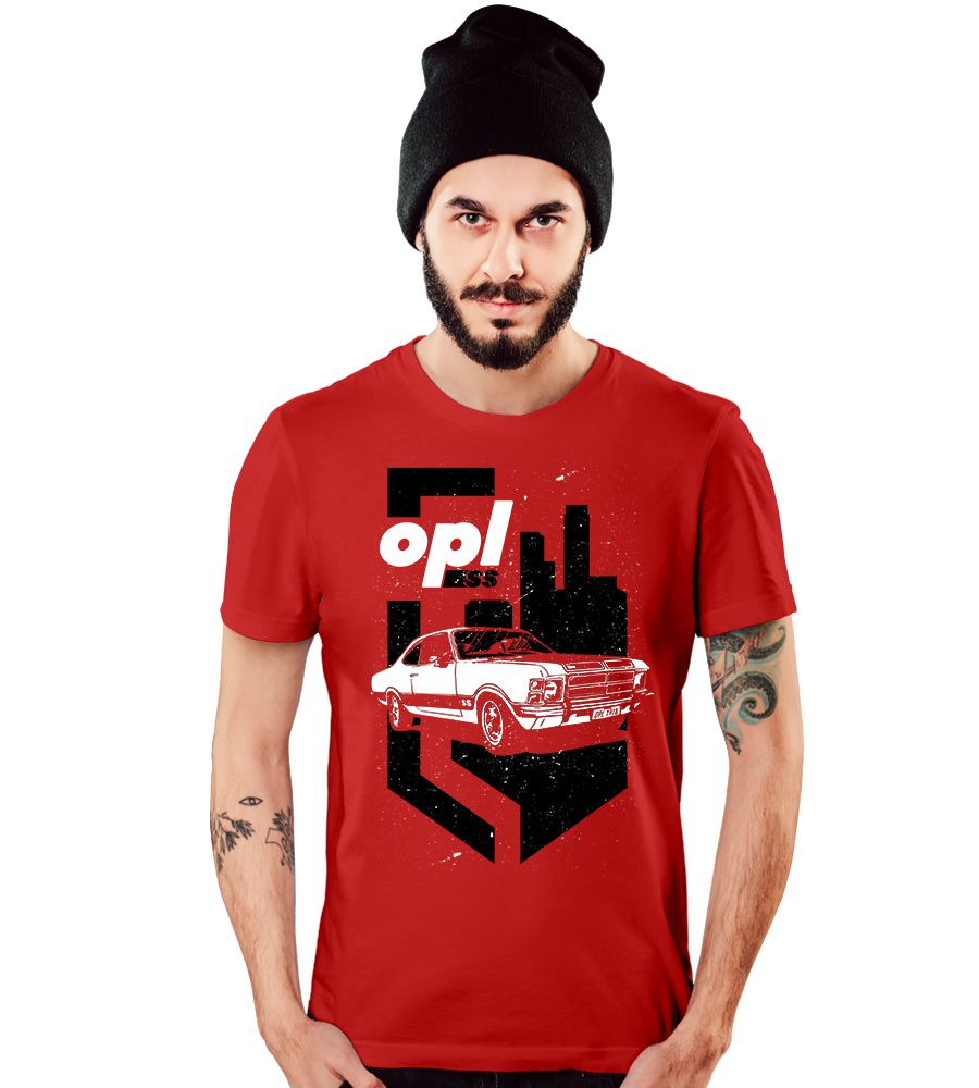 Camiseta Masculina Old Car Opala SS Tático Militar TeamSix Brasil