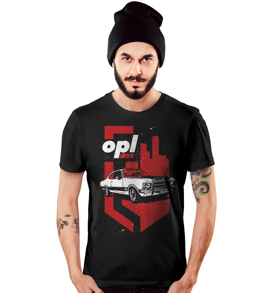 Camiseta Masculina Old Car Opala SS Tático Militar TeamSix Brasil