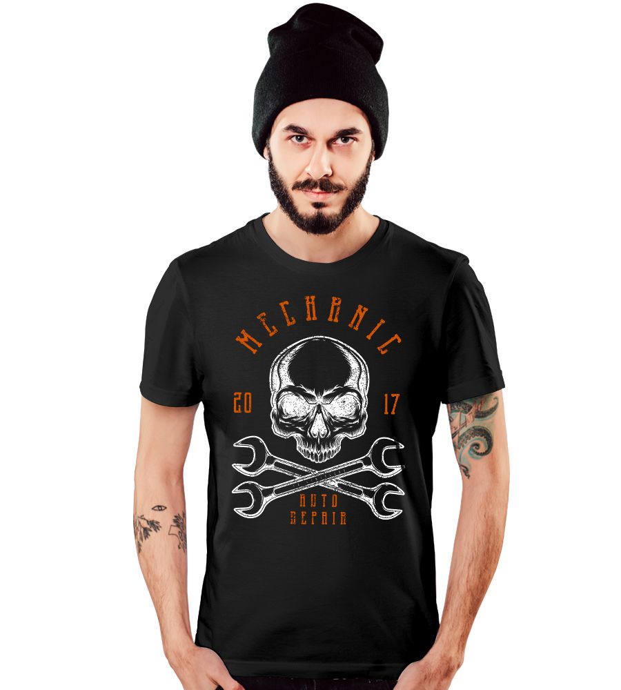 Camiseta Masculina Old Car Mechanic Auto Repair Tático Militar TeamSix Brasil