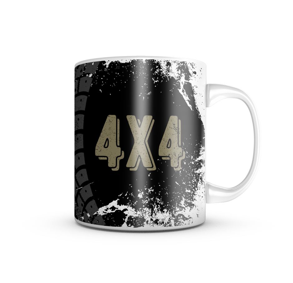 Caneca Off Road Skull 4x4 - 325ML