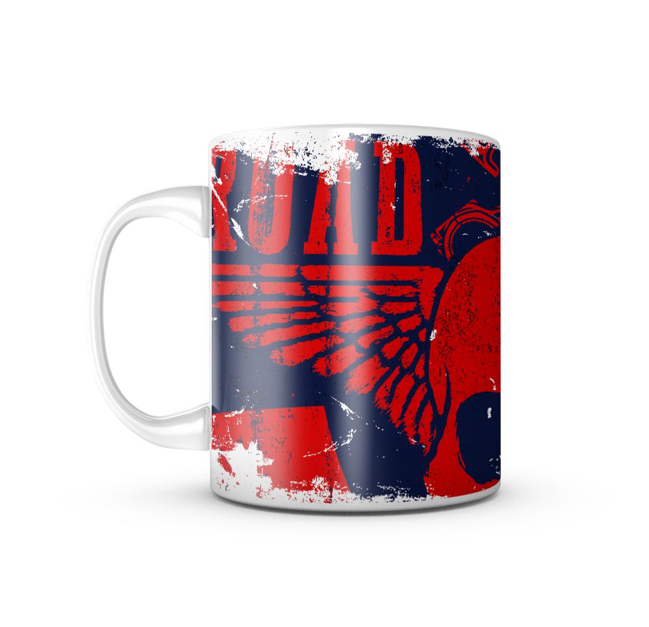 Caneca USA Motorcycle Road Race - 325ML