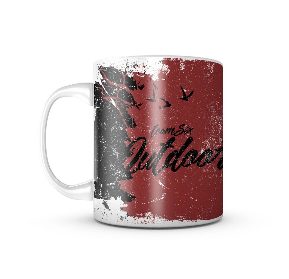 Caneca Outdoor Lobo Team Six 325ML