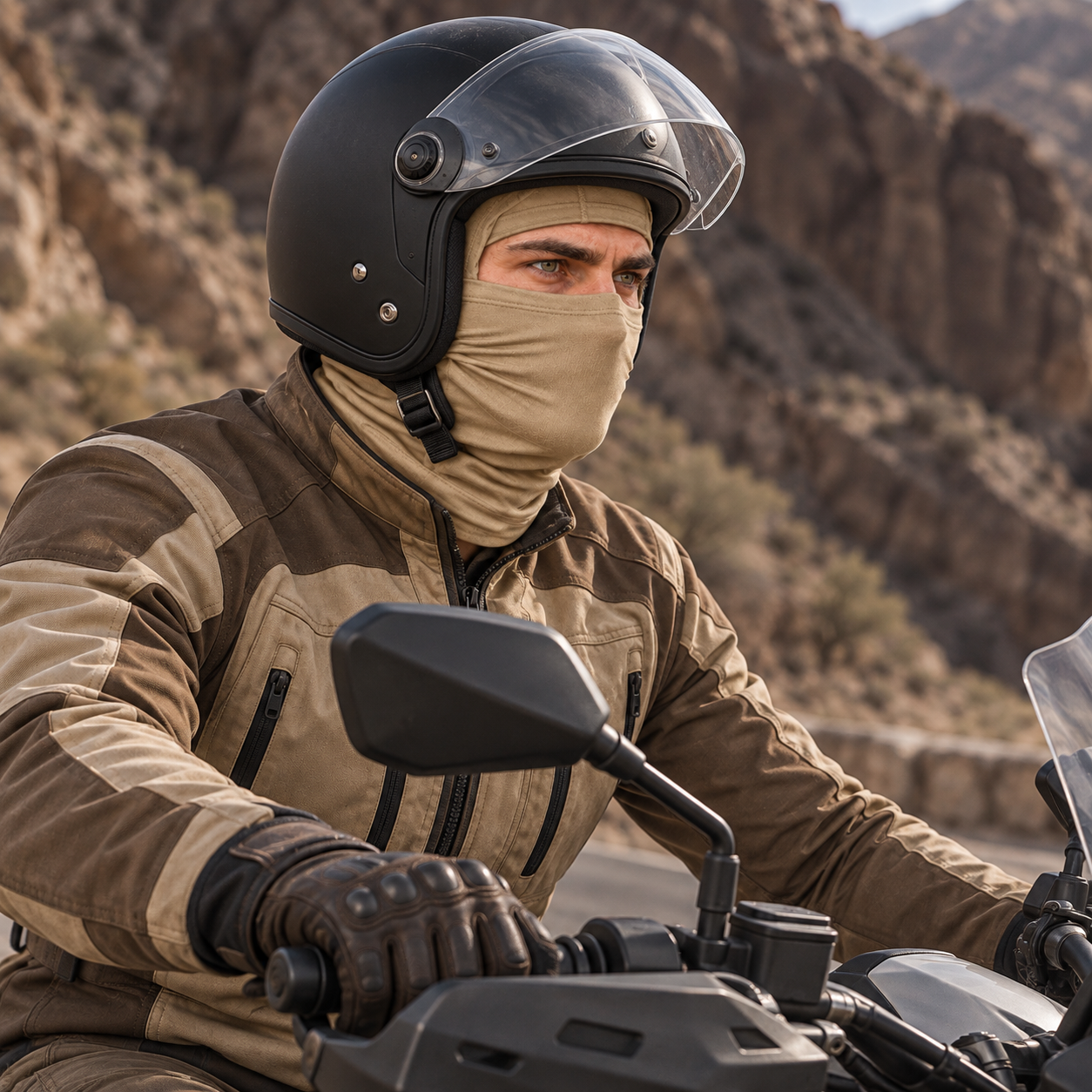 Balaclava Tática Parabellum Coyote Operações especiais Team Six Brasil