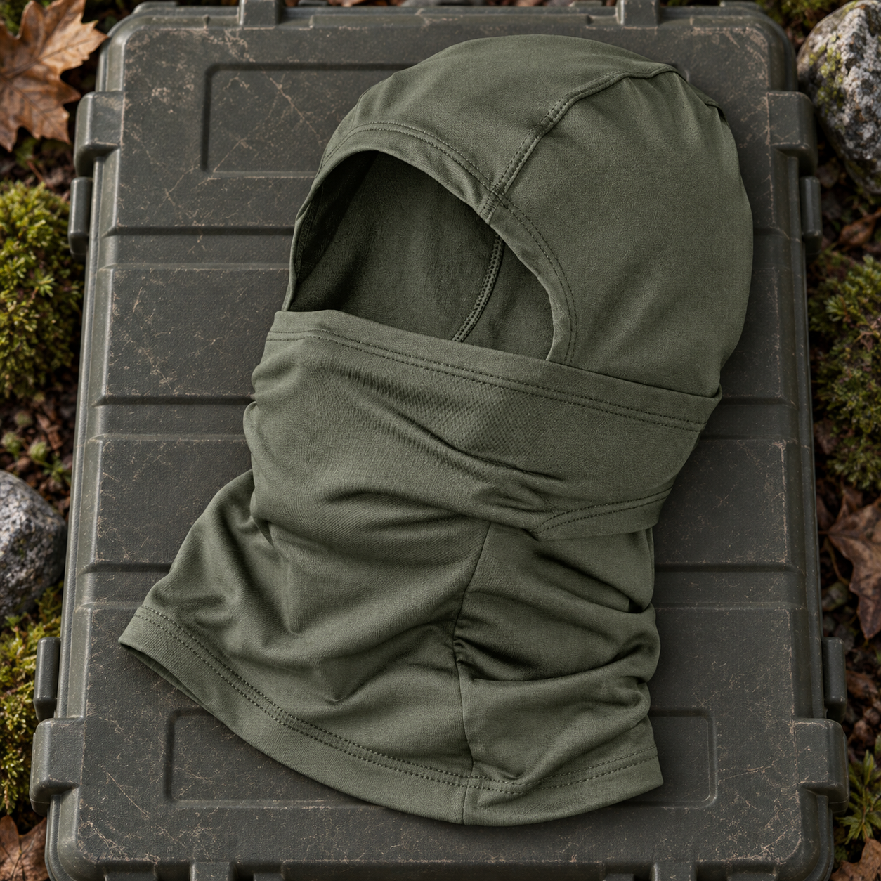 Balaclava Tática Parabellum Verde Oliva Operações especiais Team Six Brasil