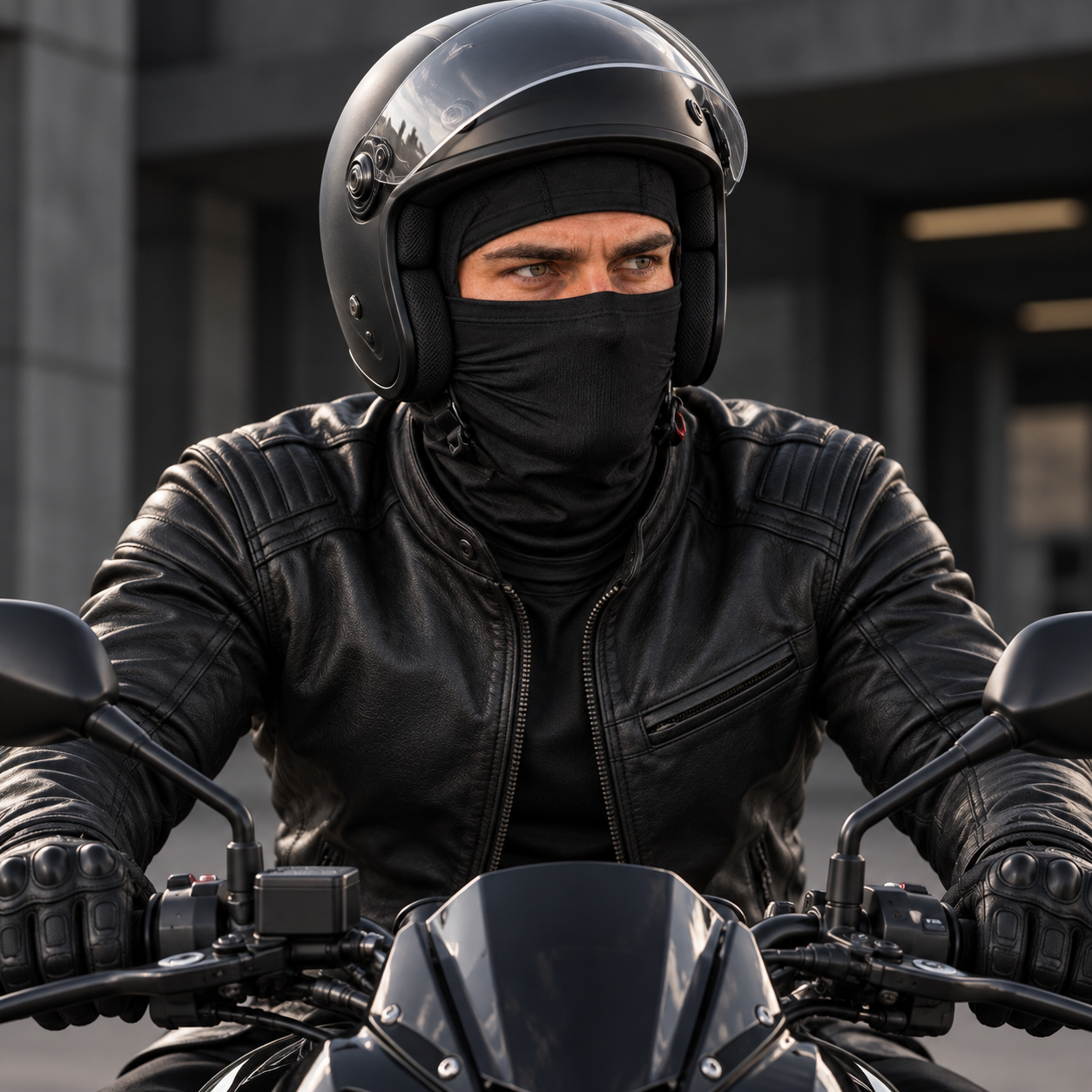 Balaclava Tática Parabellum Preta Operações especiais Team Six Brasil