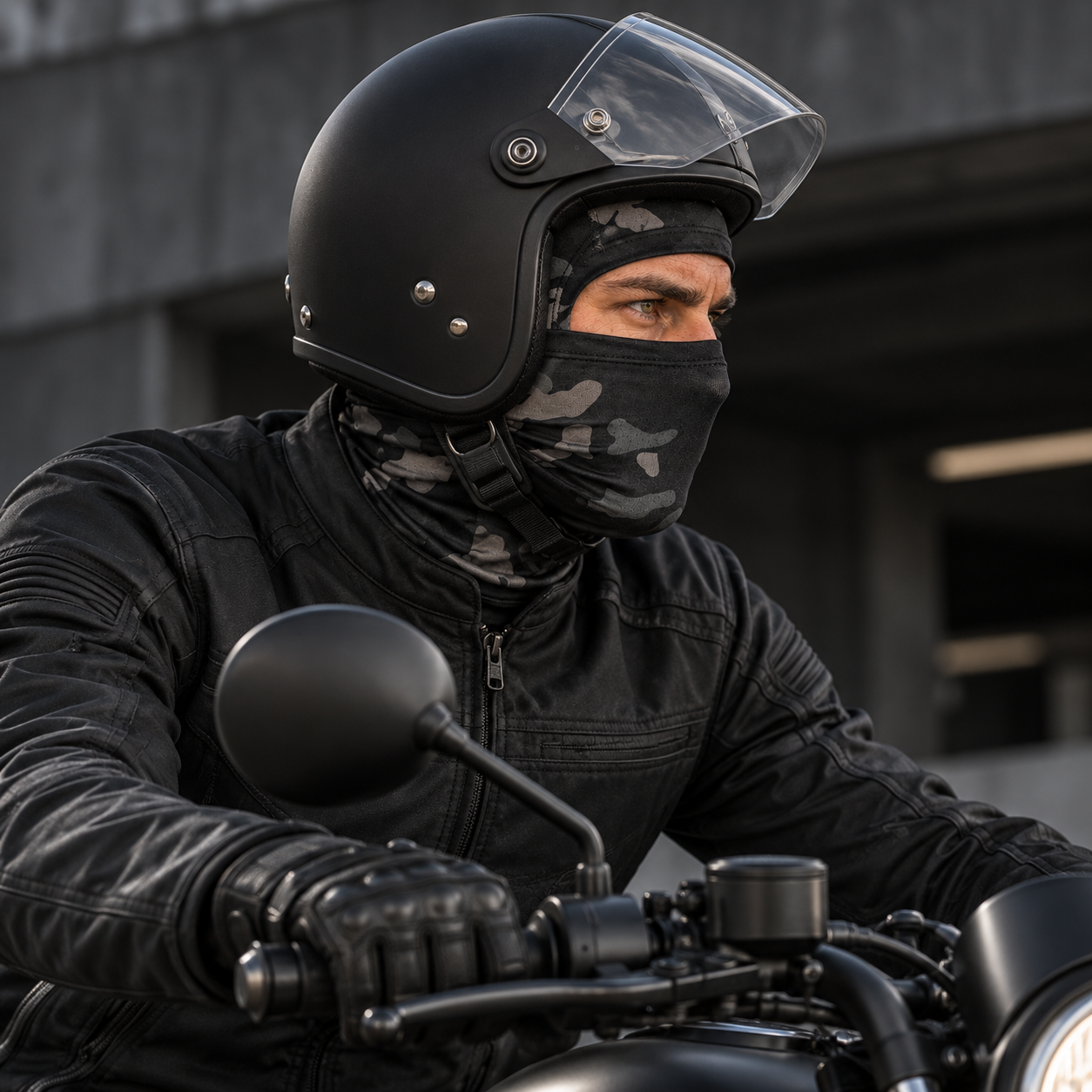 Balaclava Tática Parabellum Multicam Black Operações especiais Team Six Brasil